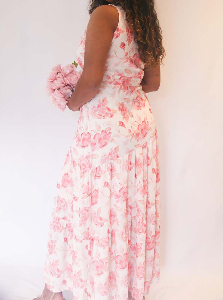 Paris - Floral Maxi Dress