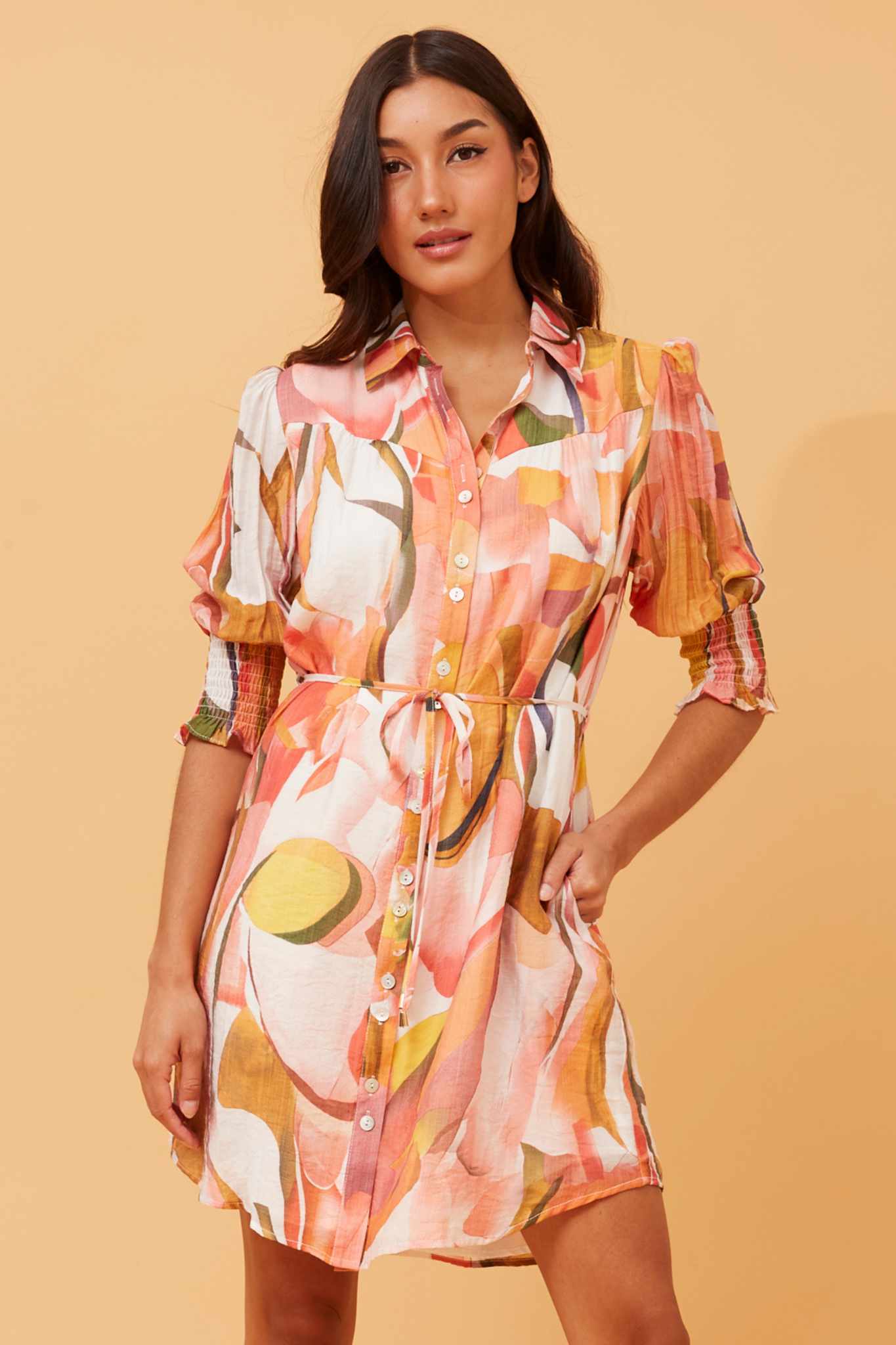 Andrea- Shirt Dress