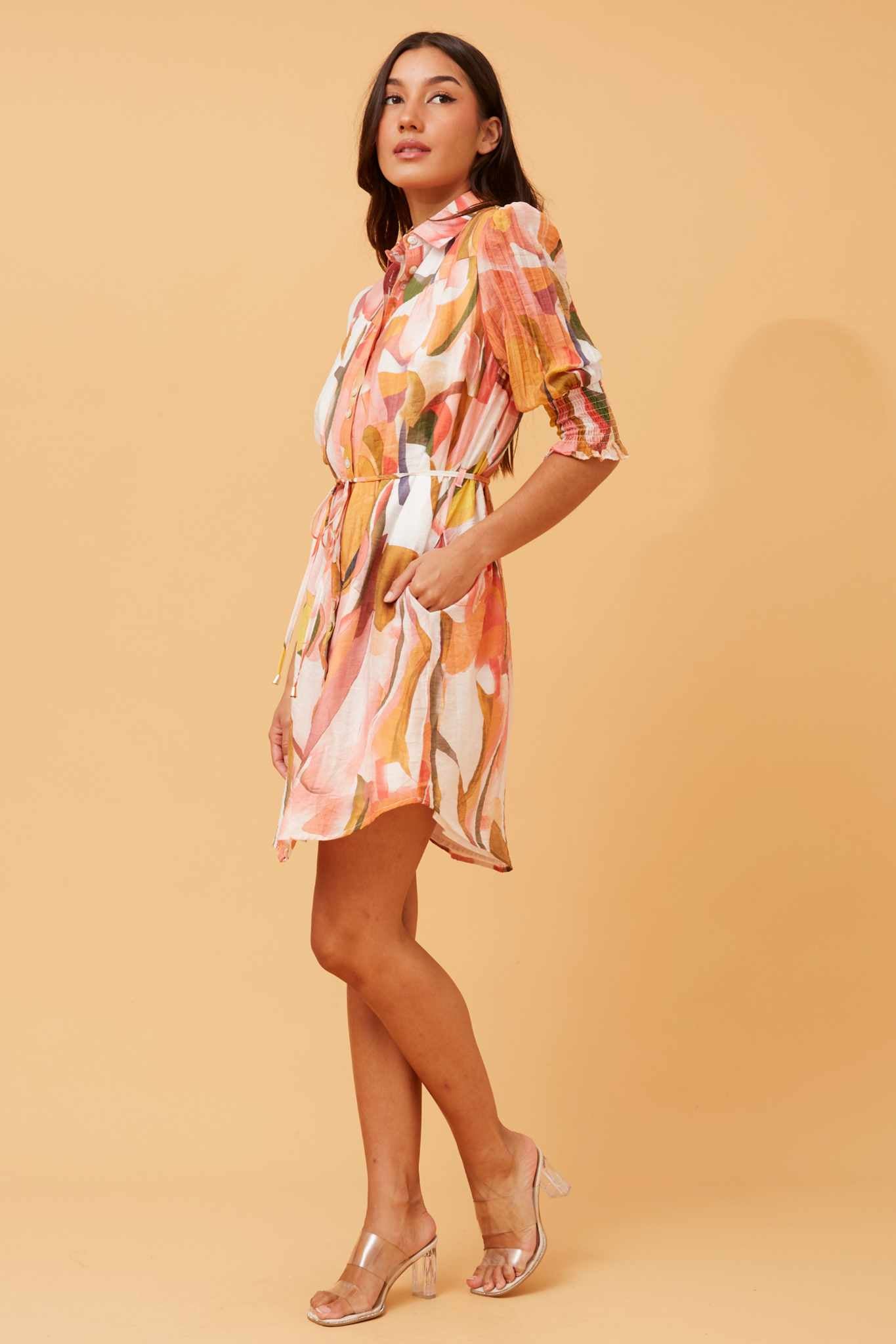 Andrea- Shirt Dress